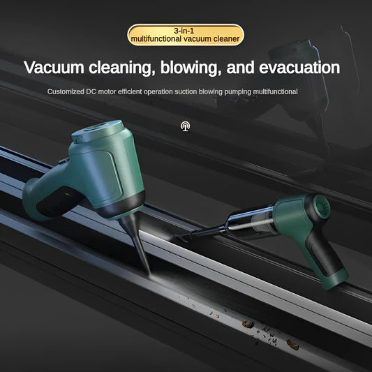 Portable 3-in-1 Vacuum Cleaner for Car & Home